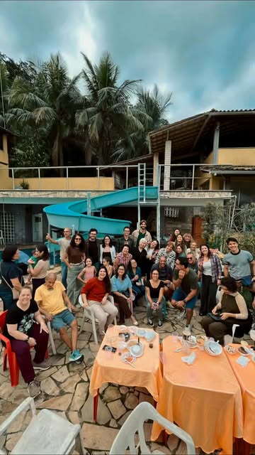 Em família é sempre bom!
